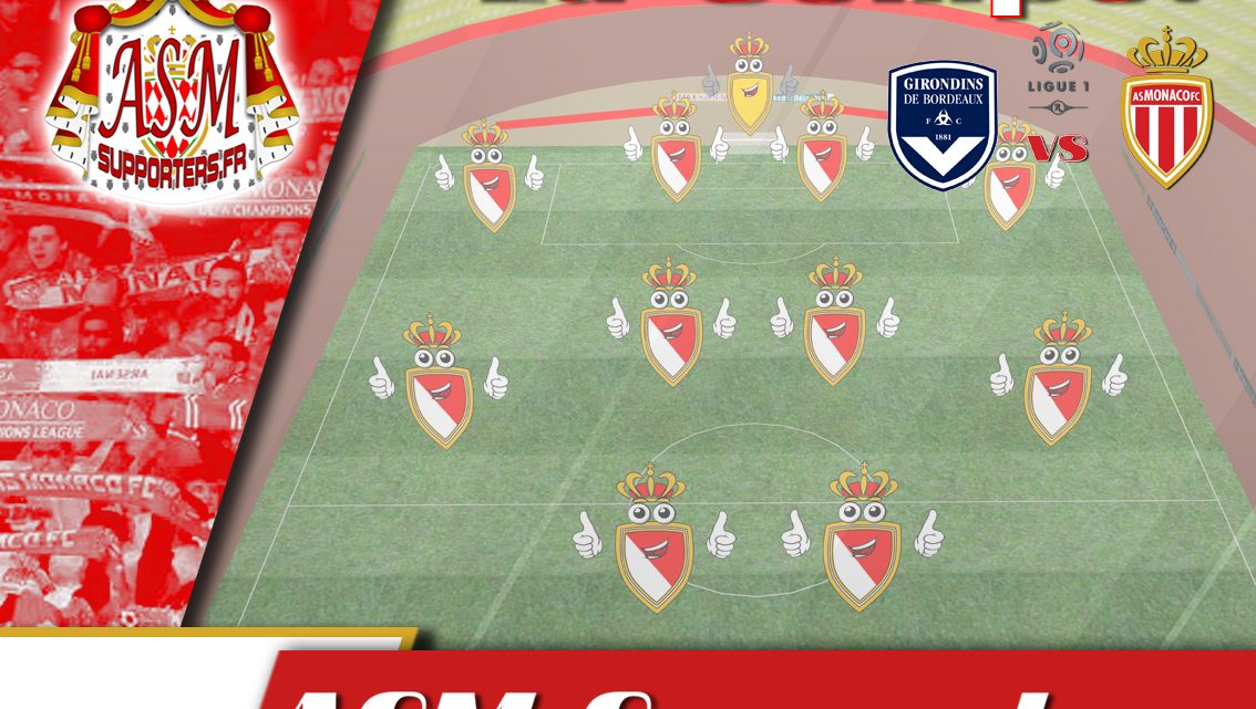 Bordeaux – Monaco : les compositions